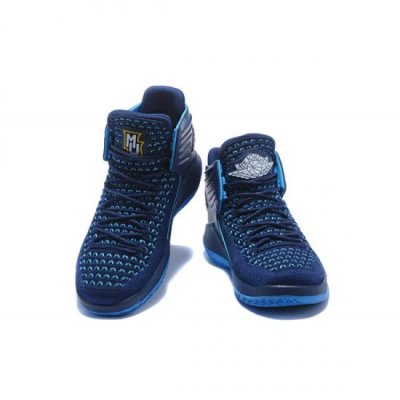 Nike Erkek Air Jordan 32 Midnight Lacivert / Mavi Basketbol Ayakkabısı Türkiye - 40I22QQ8